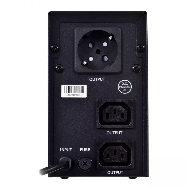 Katkematu toiteallikas ENERGENIE EG-UPS-031 Line-Interactive 0,65 kVA 390 W 2x C13 pistikupesa, 7 Ah VRLA