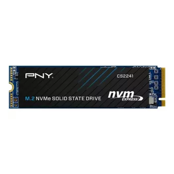 SSD PNY CS2241 M.2 NVMe PCIe 4.0 1TB — lugemiskiirus 5100 MB/s, kirjutamiskiirus 3200 MB/s
