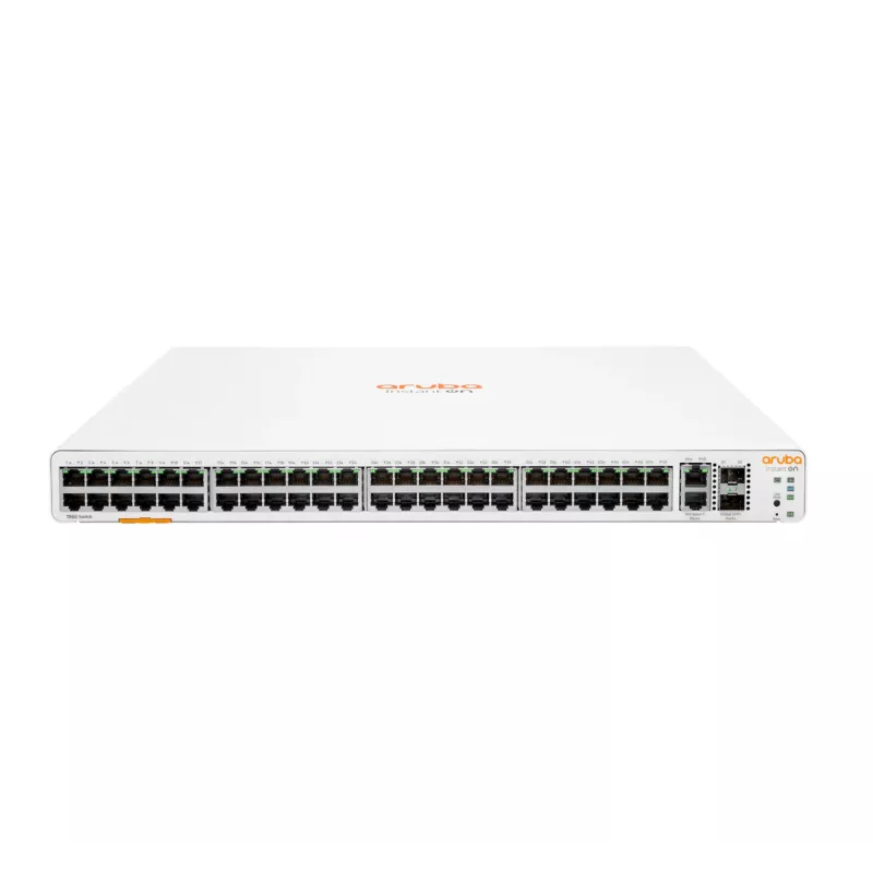 HPE Networking Instant On 1960 48G 2XT 2XF Switch Europe (JL808A#ABB) – (järglane HPE 1950 48G 2SFP+ 2XGT Switch (JG961A#ABB) mudelile)