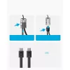 PowerBank USB-C kaabliga 20000 mAh 30W Must