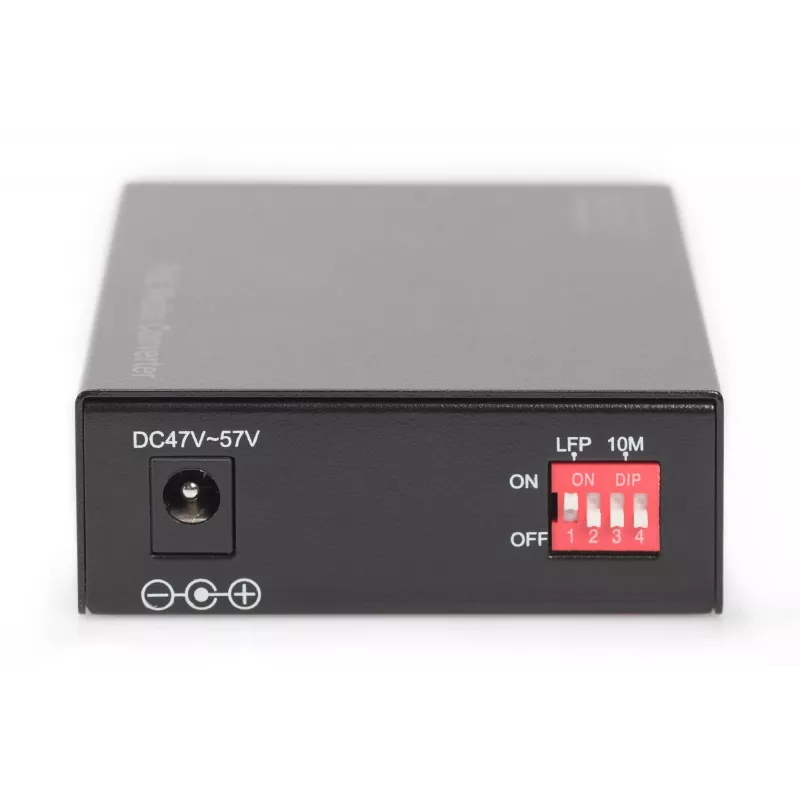 Digitus Gigabit PoE-meediumimuundur, RJ45 / SC, MM, PSE