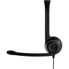 Sennheiser PC 7 USB peakrauaühendusega juhtmega peapaelaga kõrvaklapid kontorisse/kõnekeskusesse USB Type-A must