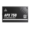 Montech APX750 toiteplokk 750 W 20+4 pin ATX ATX Must