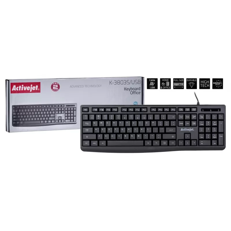 Activejet K-3803S USB klaviatuur