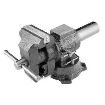 Pöörlev lukksepakruustang NEO tools 100 mm 360° – töölauale kinnitatav kruustang lukksepa- ja metallitööks, mudel 35-030