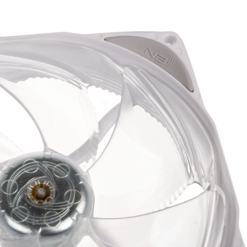 Ventilaator Noiseblocker B12X-PS Arvutikorpus 12 cm Valge