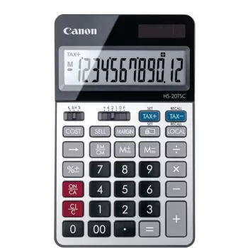 Canon HS-20TSC kalkulaator laudadele Finantskalkulaator Must, Hõbedane