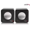 2-suunaline PC kõlar Audiocore AC870 B — 3 W RMS, juhtmega USB-toide, 3,5 mm sisend, 2.0 kanalit