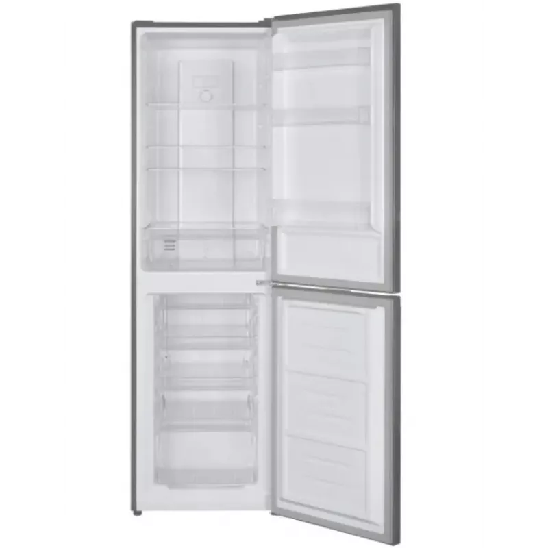 Külmik-sügavkülmik MPM MPM-248-FF-58 — eraldiseisev 248 L (kokku 265 L), alumine sügavkülm 82 L, No Frost, tume inox