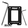 Raami uuenduskomplekt Thermal Grizzly TG-CF-I1851-V1 Alumiinium Must 71x51x6mm
