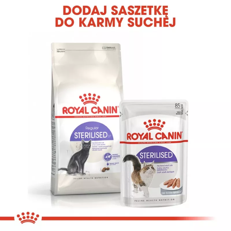 Royal Canin Sterilised 37 kasside kuivtoit 400 g täiskasvanud linnulihaga