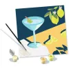 Maalimiskomplekt Ravensburger CreArt Mocktail Lemon – värvimine numbrite järgi