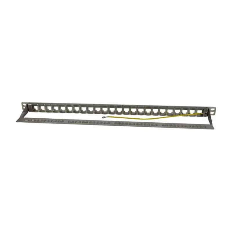 Keystone, moodulikandur, 48,30 cm (19) patchpaneel 24x TP-moodulile, 0,5 HE, helehall (S216333)
