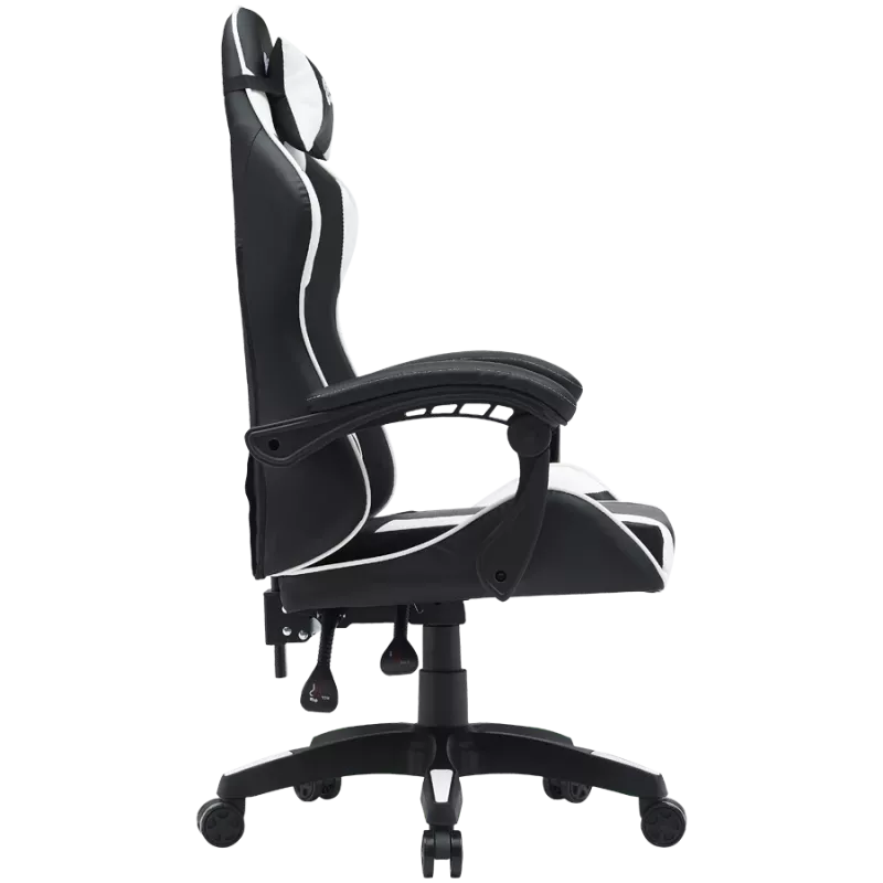 Mängutool CANYON Core SGCH2 — must/valge, ergonoomiline disain, reguleeritav kõrgus