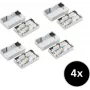 Võrgupikenduskomplekt ShiverPeaks 75001-SET4 Cat. 6 4‑Pack