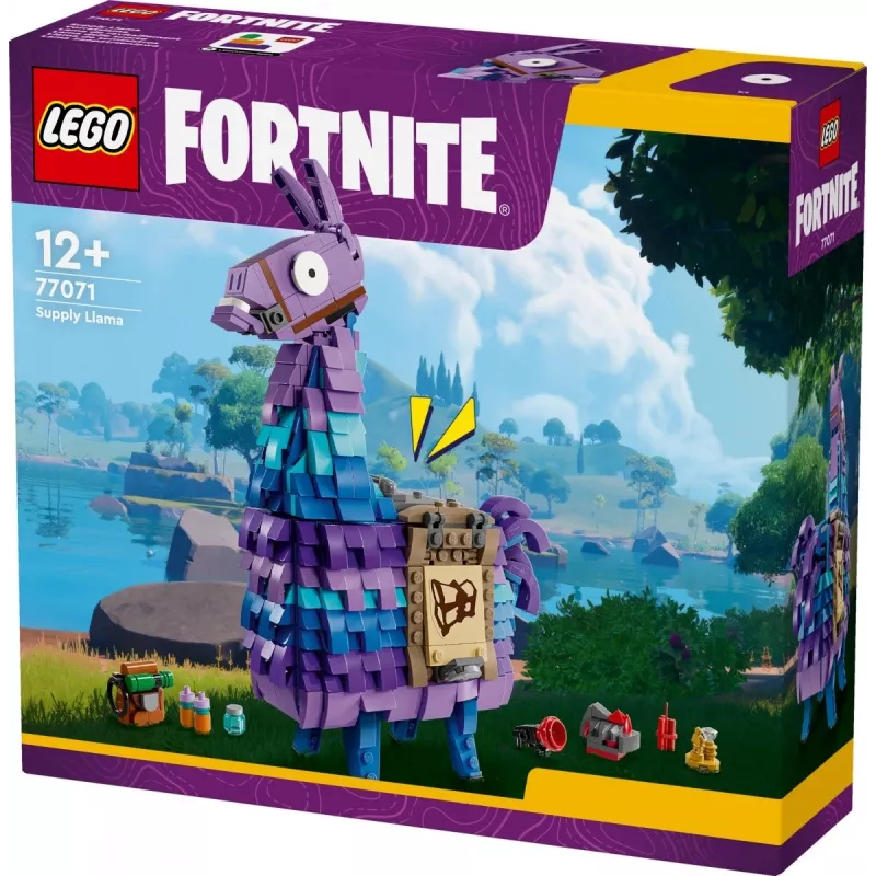 Hoiustamismänguasi LEGO 77071 Fortnite Llama ehitusmänguasi – LEGO kaubamärgiga hoiustamis- ja väljapanekuüksus