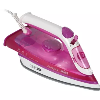 Braun FreeStyle 3 FI 3124 kuiv- ja aurutriikraud keraamilise tallaga 2400 W lilla
