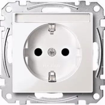 Socket outlet CEE 7/3 Merten MEG2302-0325 250V 16A Valge