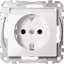 Socket outlet CEE 7/3 Merten MEG2302-0325 250V 16A Valge