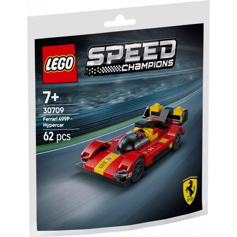 LEGO konstruktor Speed Champions Ferrari 499P Super Sports Car Polybag 30709