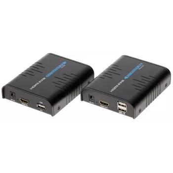 HDMI/RJ45/USB pikendaja Lenkeng HDMI+USB-EX-100