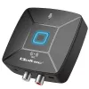 Juhtmevaba Audio HiFi saatja vastuvõtja QOLTEC mudel 56981 — Bluetooth/line-in helisild