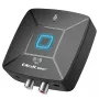 Juhtmevaba Audio HiFi saatja vastuvõtja QOLTEC mudel 56981 — Bluetooth/line-in helisild