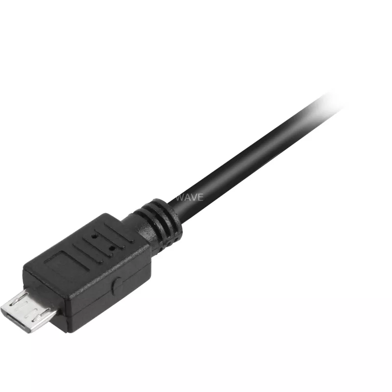 USB-kaabel Sharkoon 1,5m Micro-USB2.0-B/USB2.0-A