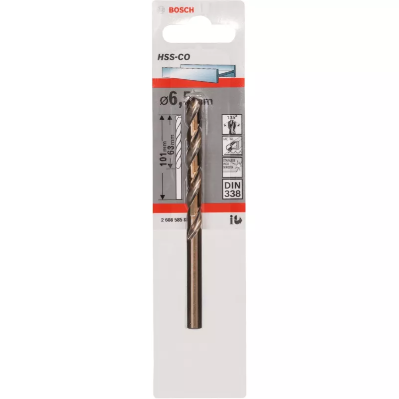 Keerdtrell Bosch HSS Cobalt 6,5 mm 1 tk