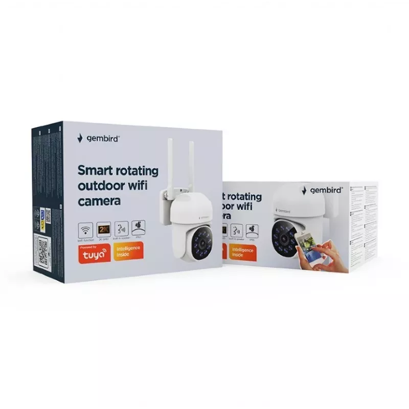 IP-valvekaamera Gembird TSL-ODCAM-WRHD-01 2560x1440 Välis Wired Wireless