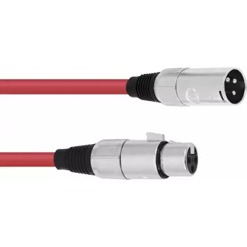 XLR-ühenduskaabel Omnitronic 30220905, 1x XLR-isane ja 1x XLR-emane