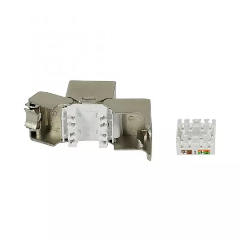 Synergy 21 Keystone Module TP Socket RJ45 CAT6A 500MHz Short with kaabel Clamp - kaabel - digitaalne/andmed
