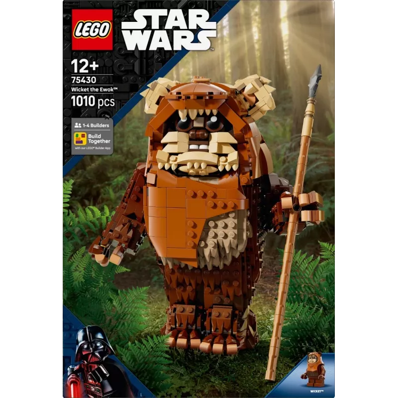 LEGO Star Wars konstrueerib Wicket the Ewok 75430 ehituskomplekti — 1010 tükki, 230 mm mudel, vanus 12+