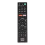 Sony RMF-TX200E kaugjuhtimispult nutitelerile hääljuhtimise ja taustvalgustusega klahvidega