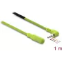 DELOCK anduri/täituri kaabel 1 m 3.5 mm isapistikuga (roheline)