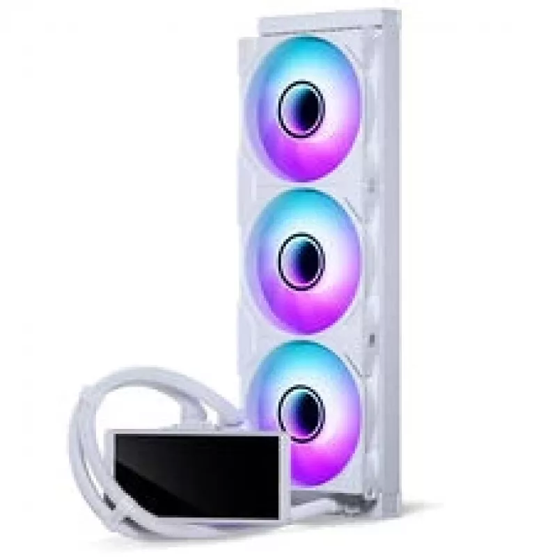 Phanteks Glacier One 360M25 LCD AiO-vedelikjahutus, 6-tolline ekraan - 360 mm, valge