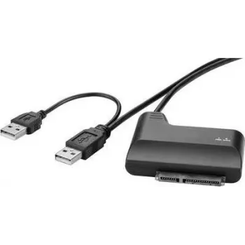 SATA adapter Renkforce SATA Combo M to USB, 33 cm ümmargune USB toitekaabel
