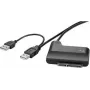 SATA adapter Renkforce SATA Combo M to USB, 33 cm ümmargune USB toitekaabel