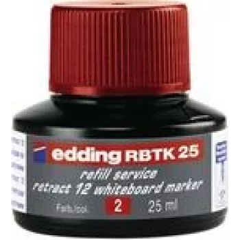 Täitevedelik markerile Edding RBTK 25 — punane tint, 25 ml