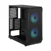 Fractal Design Focus 2 RGB karastatud klaasiga keskmine torn ATX arvutikorpus - must