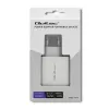 Qoltec 51718 Laadija | 45W | 5-20V | 2,4-3A | USB tüüp C PD | USB | Valge