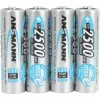 AA aku Ansmann 2500mAh maxE plus nikkel-metallhüdriid NiMH