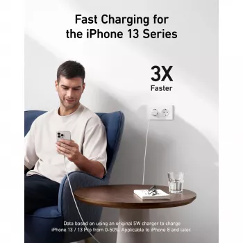 Charger Anker 511 Nano Pro Indoor USB Fast Charging Mobile Tablet Valge