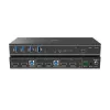 Lindy 2-pordiline kahe peaga HDMI 4K60, USB 3.0 KVM-lüliti, 4096 x 2160 pikslit, 4K Ultra HD, must