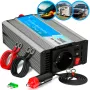 Pingemuundur Extralink OPIP-300W 12V 300W puhas siinus, alumiiniumkorpus, aktiivne jahutus