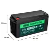 AGM aku Green Cell AGM12V150AH-J 12V 150Ah suletud pliiaku