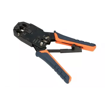 Extralink RJ45 pressimistööriist 4P+6P+8P põrkmehhanismiga modulaarpistikutele, 1 tk