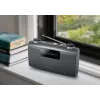 Kaasaskantav raadio Muse M-058 R — AM/FM, pööratav helitugevus, patarei või vahelduvvool (230 V, 50 Hz), must/hall