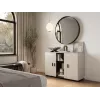 Kummut Cama Meble SOHO 120×41×80 cm – kašmiirvärvi esiküljed, must raam