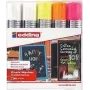Kriidimarker Edding 4090 Meislitera Oranž Roosa Valge Kollane 5 tk
